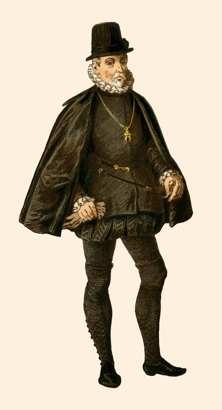 Rei Filipe II de Espanha de Albert Kretschmer