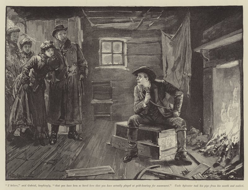 Seu tio da Califórnia, por Bret Harte de Albert Morrow