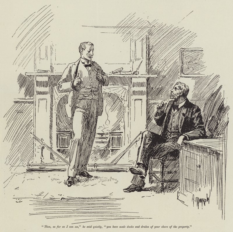 Seu tio da Califórnia, por Bret Harte de Albert Morrow
