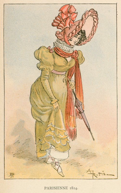 Parisiense 1814 de Albert Robida