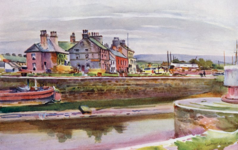 Glasson, na Luna (cor litho) de Albert Woods