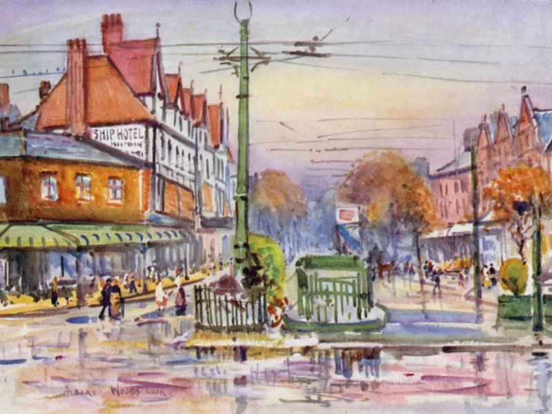 Lytham (cor litho) de Albert Woods