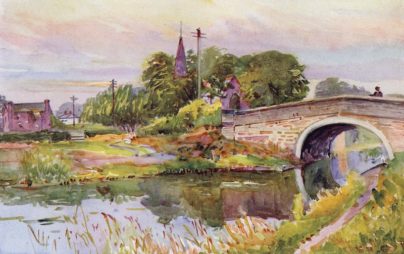 Rufford (cor litho) de Albert Woods