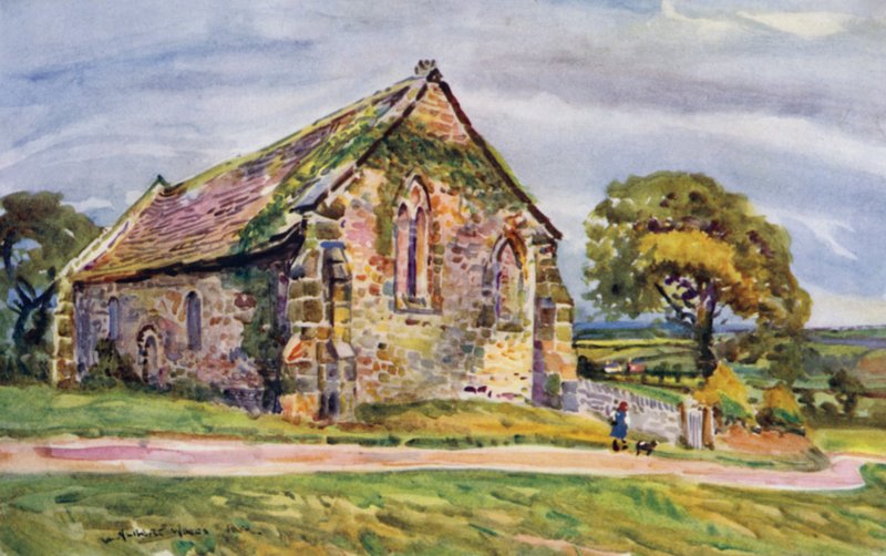 Capela de São Salvador, Stidd (cor litho) de Albert Woods