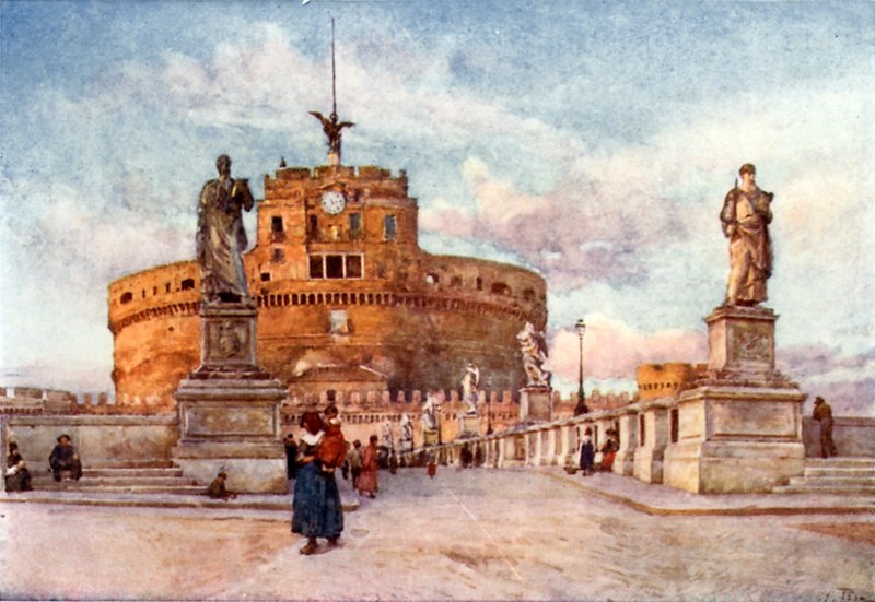 Castel e Ponte Sant&39;Angelo de Alberto Pisa