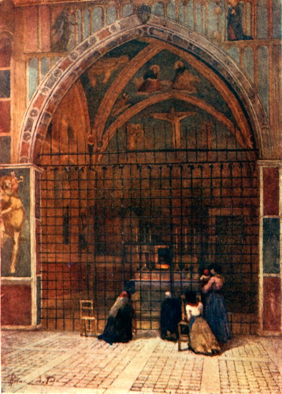Capela da Paixão na Igreja de São Clemente de Alberto Pisa