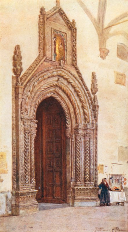 Entrada sul, de, catedral, palermo de Alberto Pisa