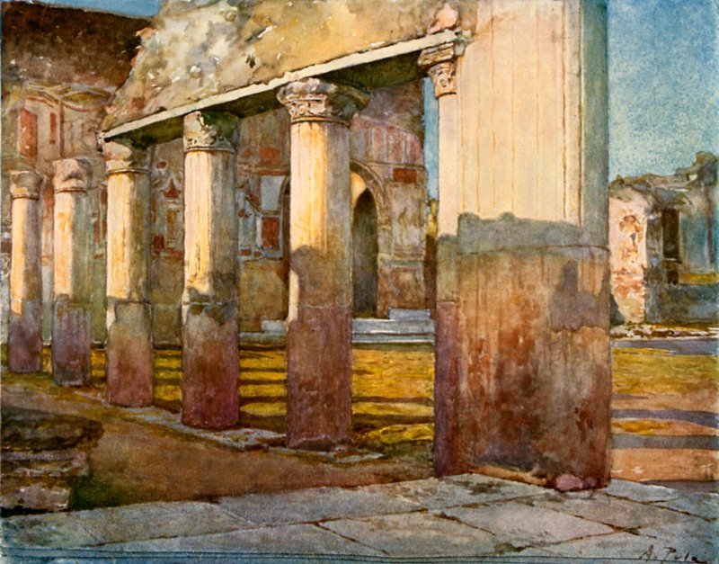 Os banhos stabianos de Alberto Pisa
