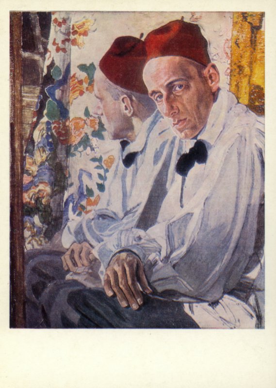 Vsevolod Meyerhold, ator russo de Aleksandr Jakovlevic Golovin