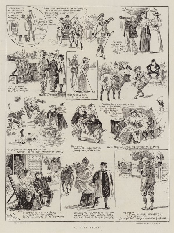 Uma história de golfe de Alexander Stuart Boyd