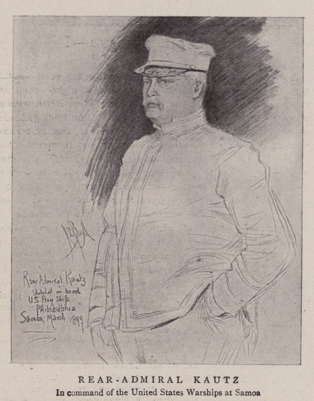 Contra-almirante Kautz de Alexander Stuart Boyd