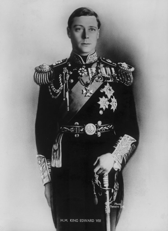 Rei Eduardo VIII (foto a p/b) de Alexander Bassano