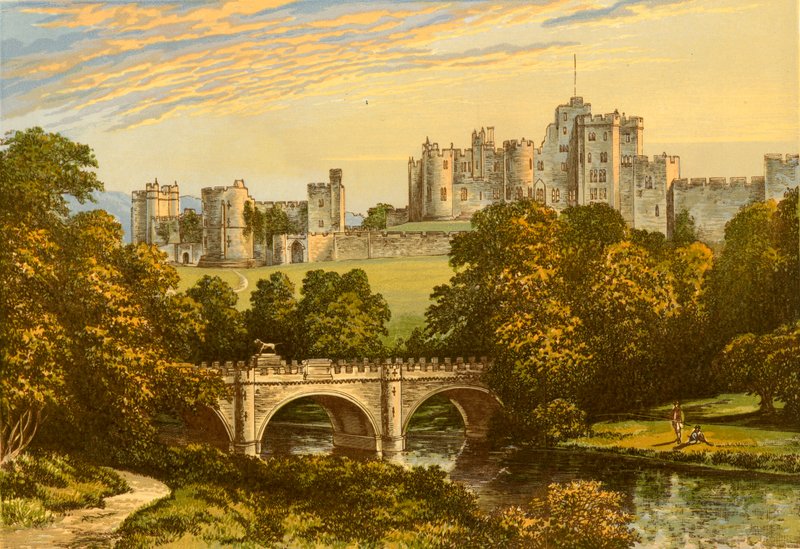 Castelo de Alnwick de Alexander Francis Lydon