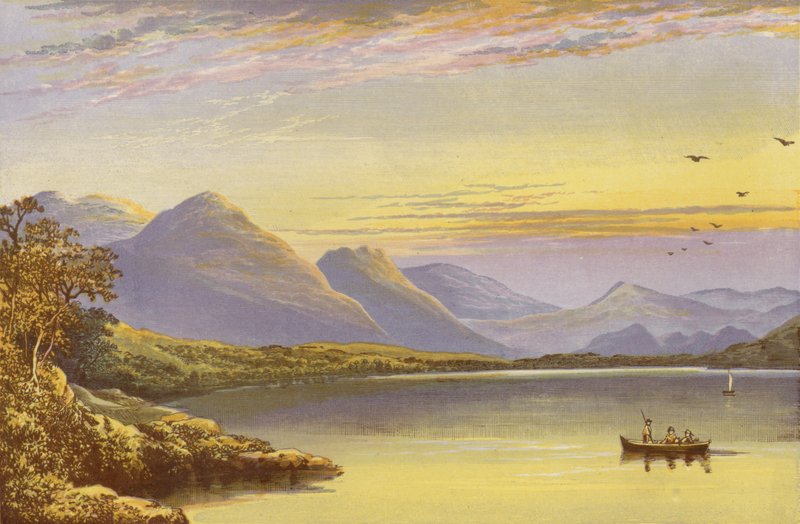Lago Bassenthwaite de Alexander Francis Lydon