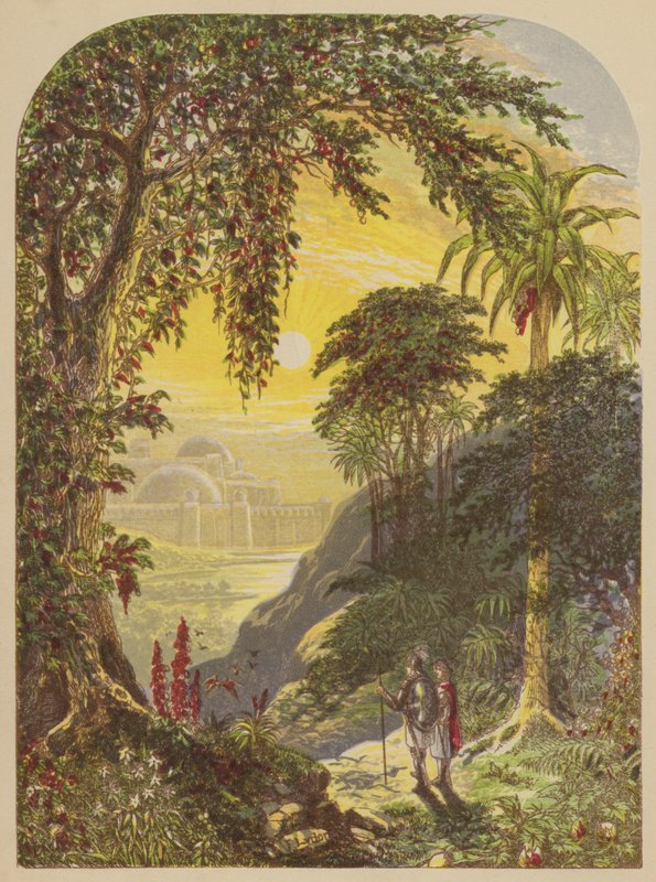Cristão e esperançoso na terra de Beulah de Alexander Francis Lydon