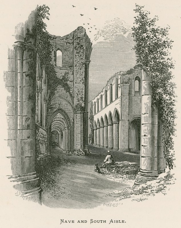 Abadia das Fontes, Nave e Corredor Sul de Alexander Francis Lydon