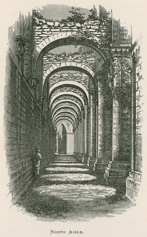 Abadia das fontes, corredor norte de Alexander Francis Lydon