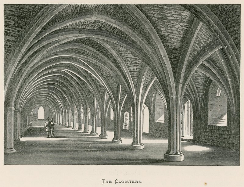 Abadia das fontes, os claustros de Alexander Francis Lydon