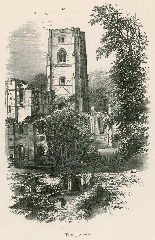 Abadia das fontes, a torre de Alexander Francis Lydon