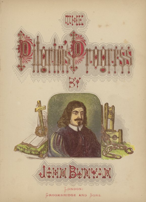 Frontispício para os peregrinos Progresso por John Bunyan de Alexander Francis Lydon