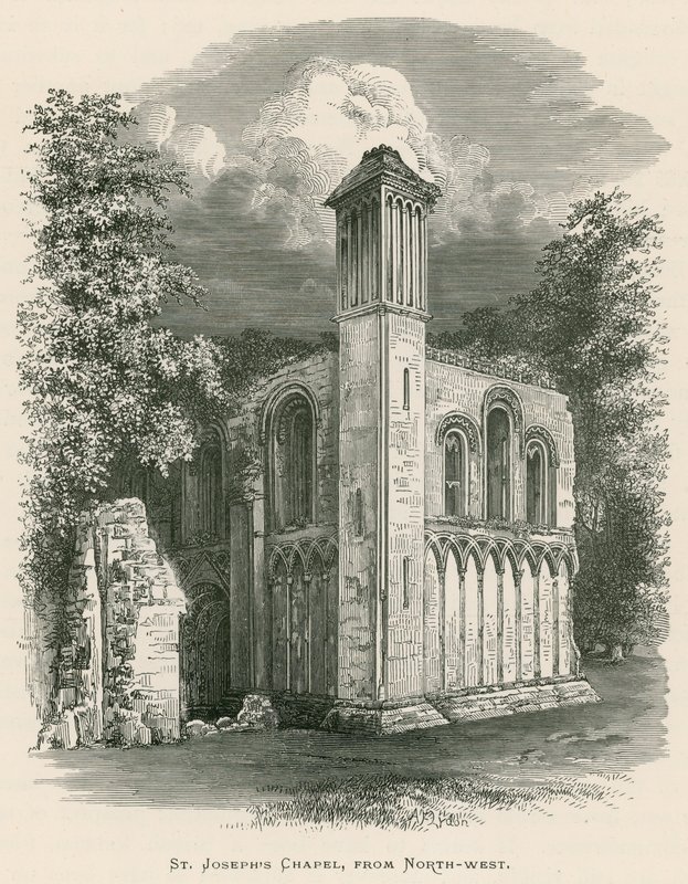 Abadia de Glastonbury, Capela de São José, do Noroeste de Alexander Francis Lydon