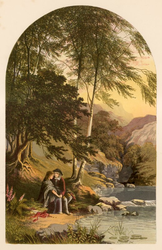 Ilustração para Burn&39;s To Mary in Heaven de Alexander Francis Lydon