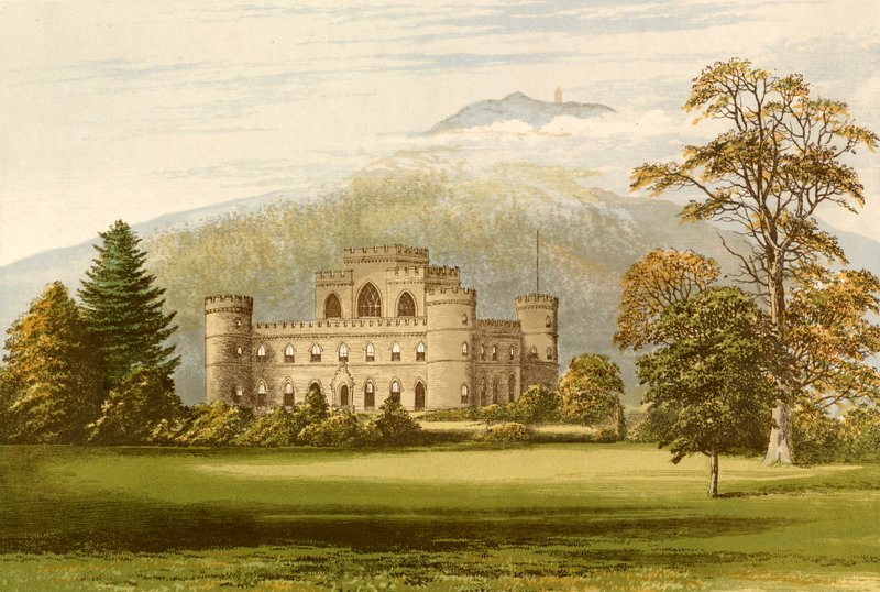 Castelo de Inveraray de Alexander Francis Lydon