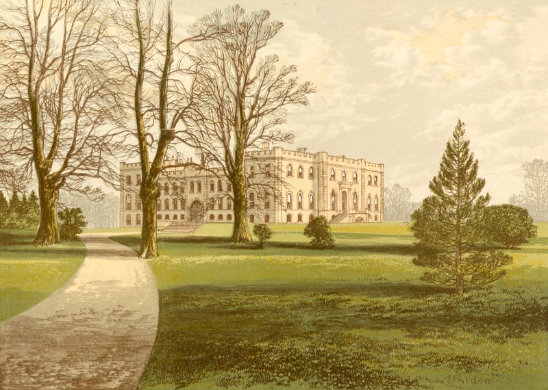 Castelo de Kimbolton de Alexander Francis Lydon