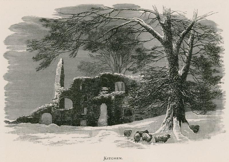 Kirkstall Abbey, Cozinha de Alexander Francis Lydon