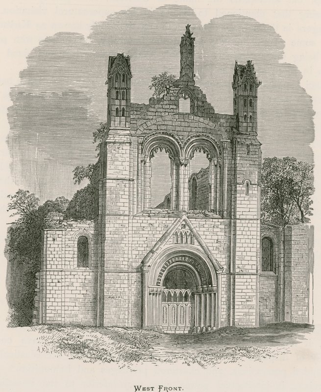 Abadia de Kirkstall, Frente Ocidental de Alexander Francis Lydon