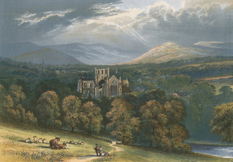 Abadia de Melrose de Alexander Francis Lydon