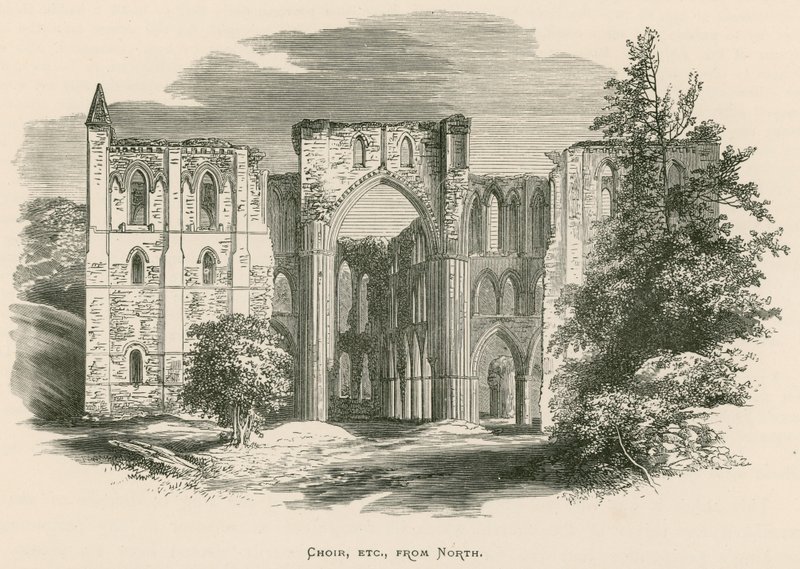Abadia de Rievaulx, Coro, etc, do Norte de Alexander Francis Lydon