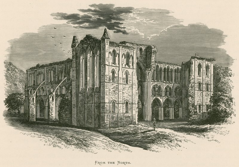 Abadia de Rievaulx, do norte de Alexander Francis Lydon