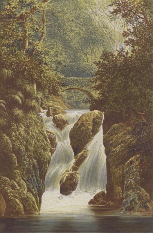Rydal, Lower Fall de Alexander Francis Lydon