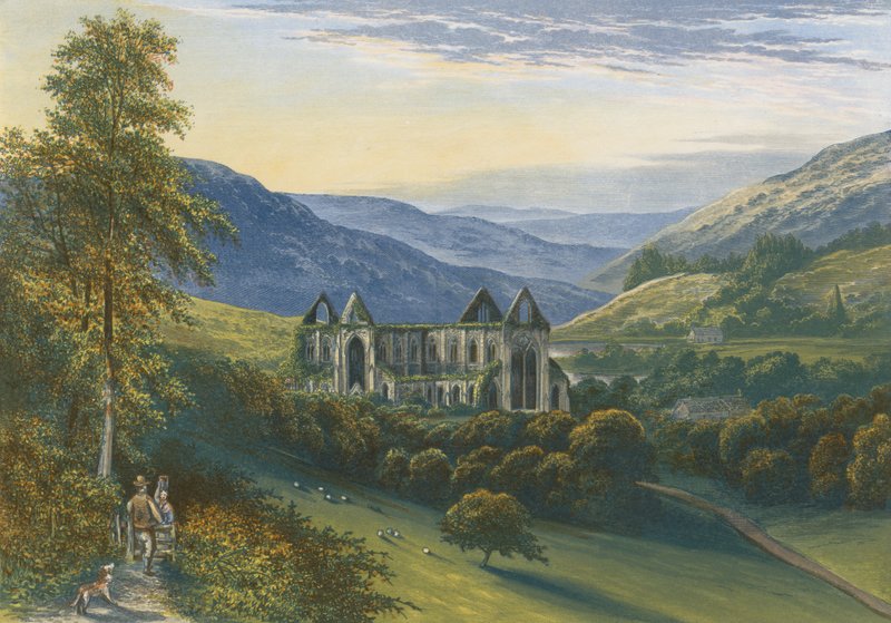 Abadia de Tintern de Alexander Francis Lydon