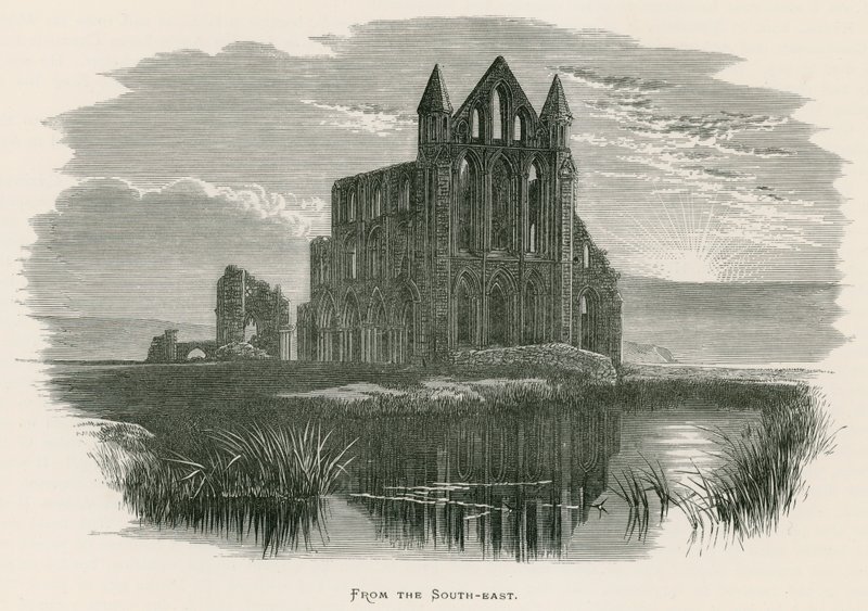 Abadia de Whitby, do Sudeste de Alexander Francis Lydon