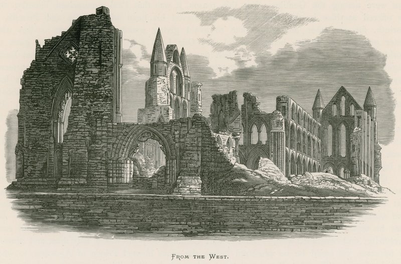 Abadia de Whitby, do oeste de Alexander Francis Lydon