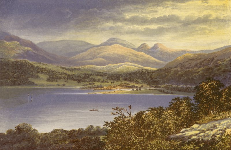 Windermere, chefe do lago de Alexander Francis Lydon