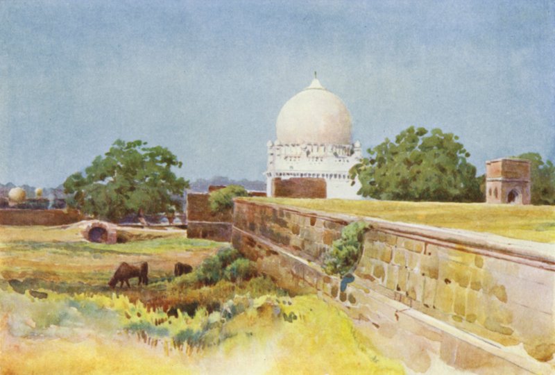 Um túmulo sem nome, Bijapur de Alexander Henry Hallam Murray