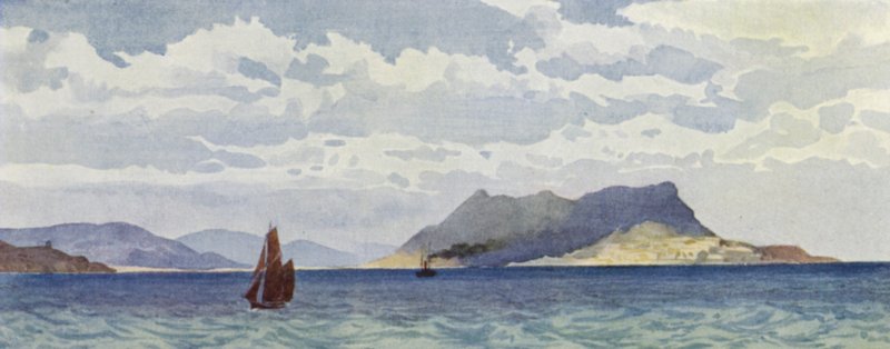 Gibraltar do oeste de Alexander Henry Hallam Murray