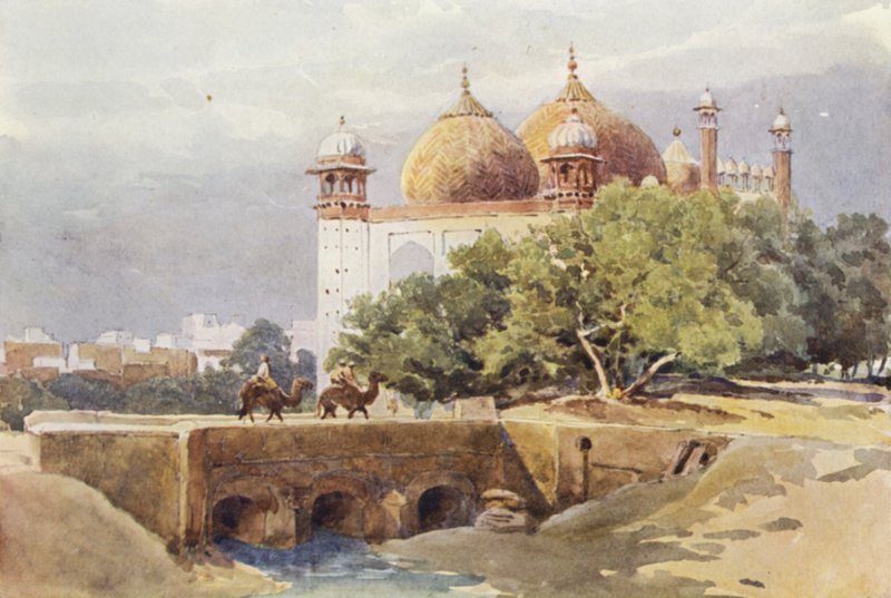 O Jumma Musjid, Agra de Alexander Henry Hallam Murray