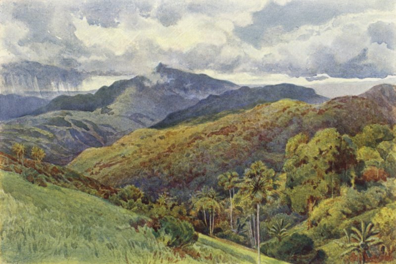 As montanhas de Pallekelly de Alexander Henry Hallam Murray