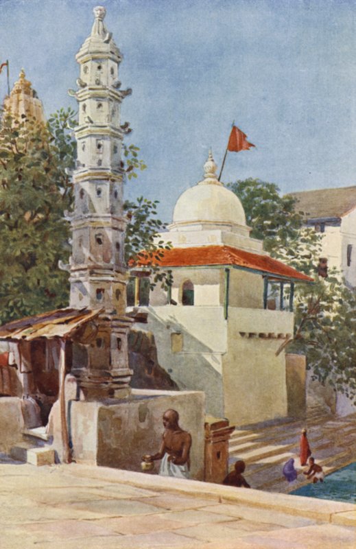 O templo de Walkeshwar, Bombaim de Alexander Henry Hallam Murray