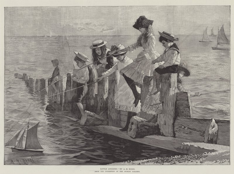 Pequenos pescadores de Alexander M. Rossi