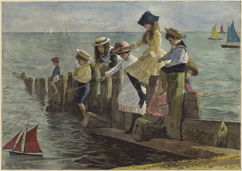 Pequenos pescadores de Alexander M. Rossi
