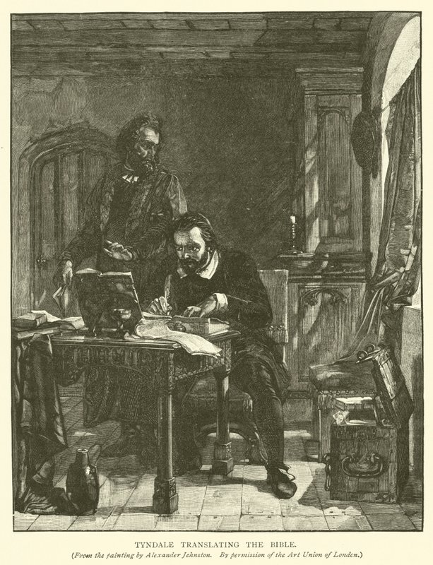 Tyndale traduzindo a Bíblia de Alexander after Johnston