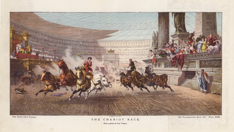 A Corrida de Carruagem de Alexander von Wagner