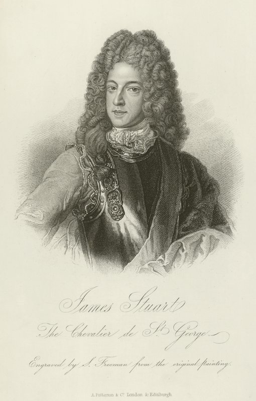 James Stuart, o velho pretendente de Alexis Simon Belle
