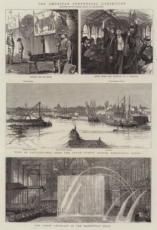 A exposição do centenário americano de Alfred Chantrey Corbould