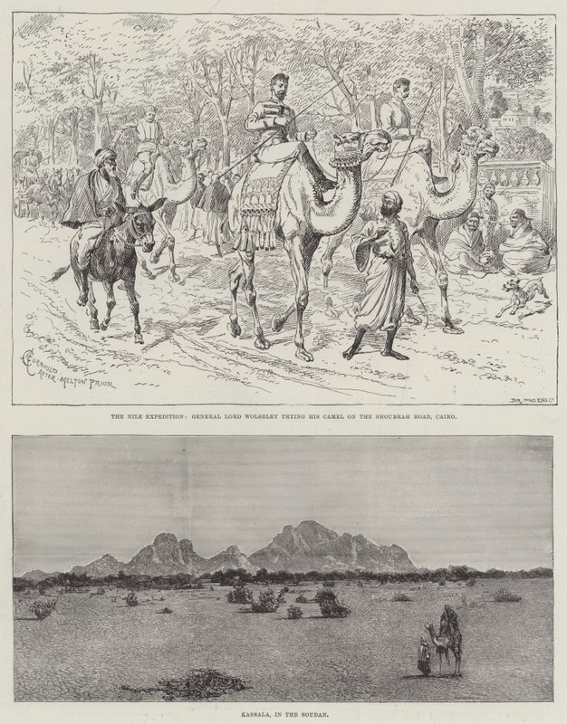 A Expedição do Nilo de Alfred Courbould